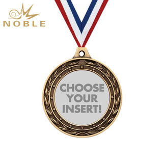 Custom Logo Bronze Blank Medal 