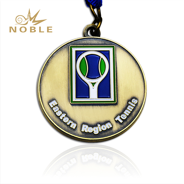 Tennis Sports Metal Medal