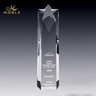Crystal Pillar Star Trophy Awards
