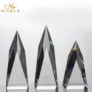 Custom Size Crystal Obelisk Award