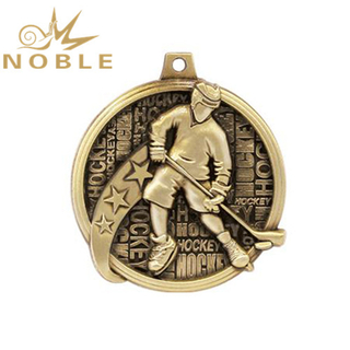 High Quality Gold Metal Golf Medal 