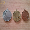 Blank Gold Silver Bronze Metal Medal