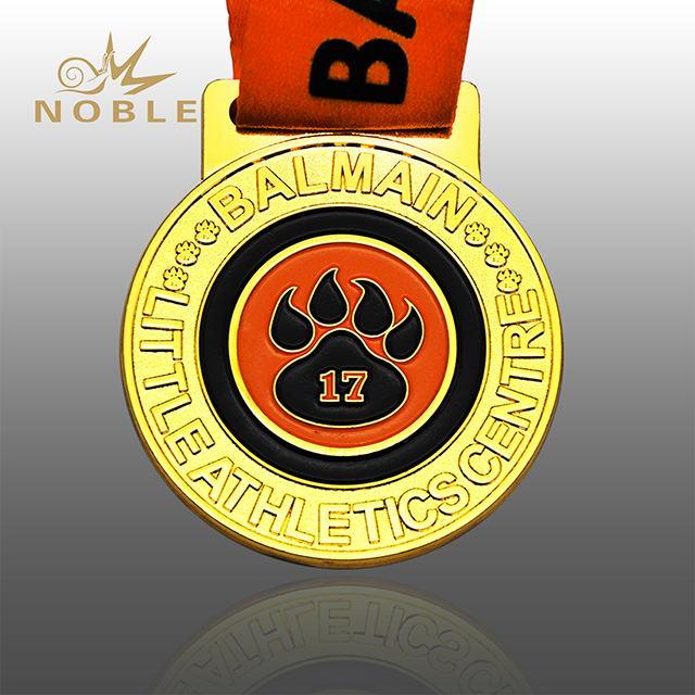 Custom Gold Metal Sport Medal