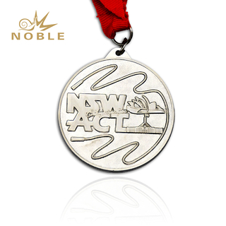 Silver Plated Custom Made Medal