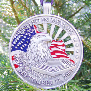 2019 Metal Custom Sports Flag Medal
