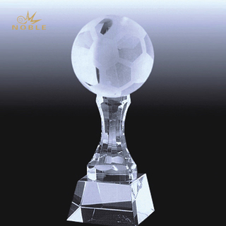 Custom Crystal Earth Globe Trophy