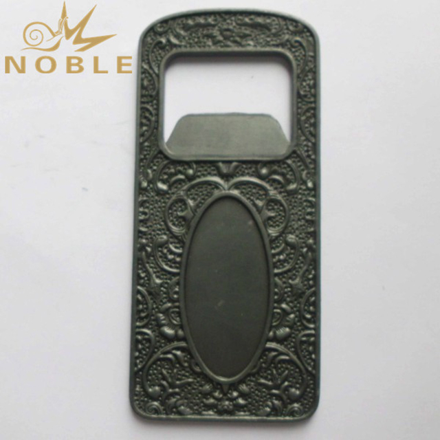 Antique Plated Metal Bottle Opener