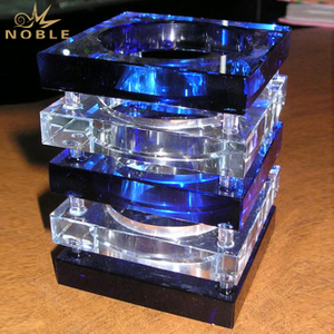 Office Gift Colorful Crystal Pen Holder