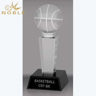2019 Hot Wholesale Crystal Basketball Trophy