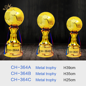 Gold Metal Soccer Trophy