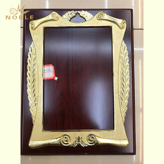 Blank Wood Plaque Shield with Frames