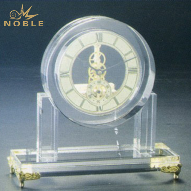 2018 New Noble Custom Crystal Clock Award