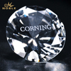 Custom Engraved Crystal Diamond Paperweight