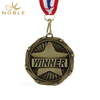 Winner Gold Medal with Red, White & Blue Ribbon