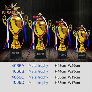 2019 Custom Metal Trophy with Black Base