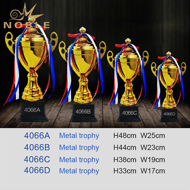 2019 Custom Metal Trophy with Black Base