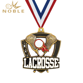 Custom Lacrosse Medal 