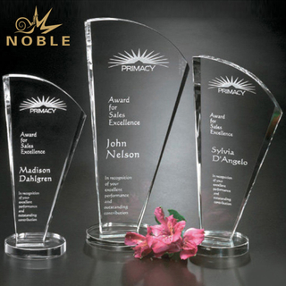 Custom Made Merit Crystal Award