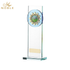 Glass Plaque With Trim