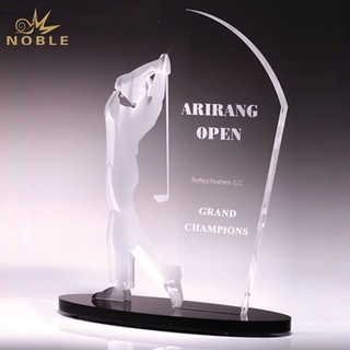 Custom Design Crystal Sports Trophy
