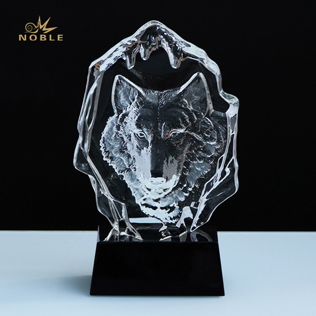 Crystal Golf Icerberg Trophy