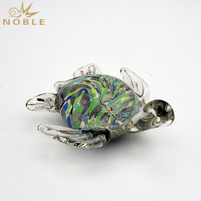 Hand Blown Glass Crab As Birthday Gift