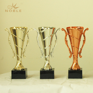 Gold Silver Bronze Metal Trophy Sports Cup 