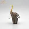 Blown Glass Elephant As Home Decoration