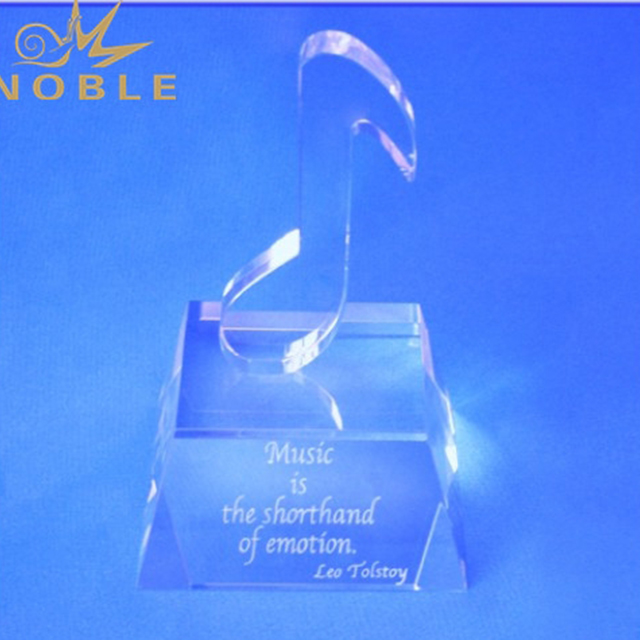 313---2A- CCV035 Crystal Music Note on Crystal Base._看图王