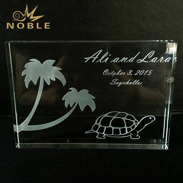 Blank Rectangular k5 Crystal Custom Award