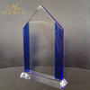 Blue Blank Hand Made Crystal Plaque Award