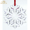 Blank Snowflower Crystal Ornament with String