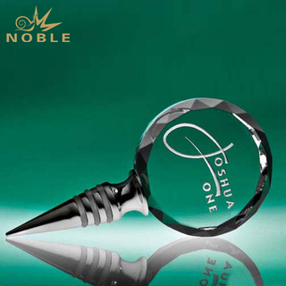 Hot Selling Custom Crystal Wine Bottle Stopper 