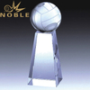 Custom Sports Crystal Volleyball Trophy 
