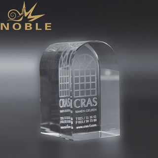 Dome Crystal Cube with Custom 3d Laser 