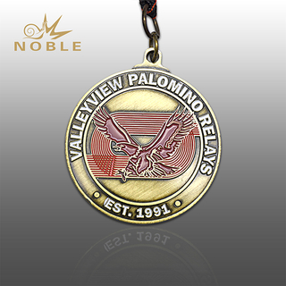 Customized Logo Metal Medal For Souvenir