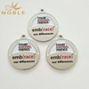 Custom Silver Race Medal 