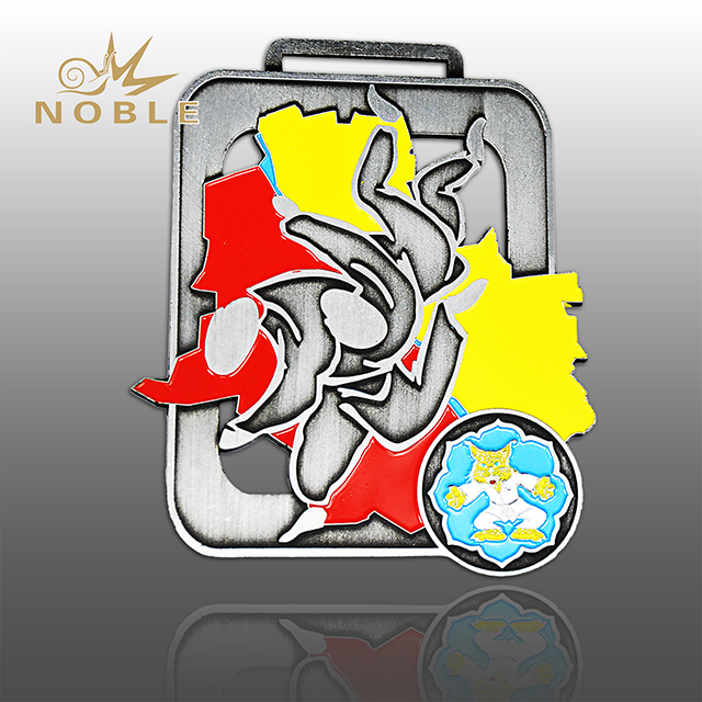 Die Cast 3d Silver Metal Medal