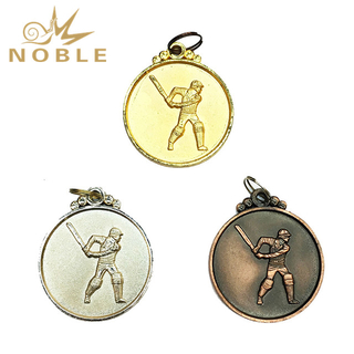 2019 Metal Gold Sports Cricket Medal