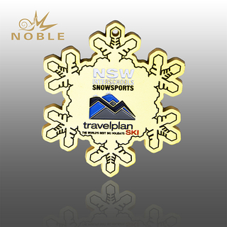 High Quality Snowflake Medal