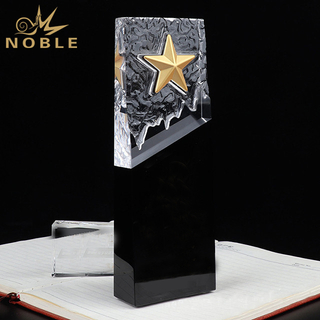 Special Black Crystal Star Trophy
