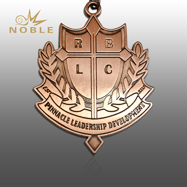 Antique Bronze Medal with Your Company Logo 