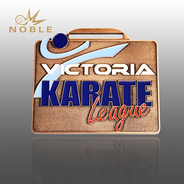 Custom Karate Medal 