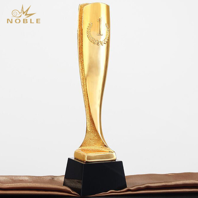 Custom Gold Silver Copper Plated Resin Trophy