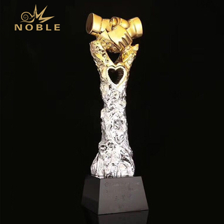 Shake Hands Corporate Award Resin Trophy