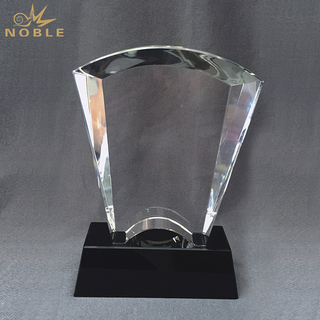 Unique k9 Crystal Shield Award