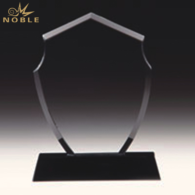 Crystal Shield Award For Engraving