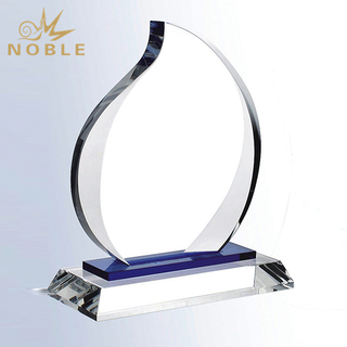 2018 Blank Custom Crystal Flame Award