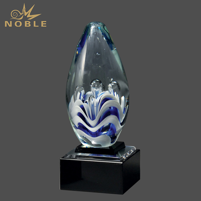 Egg Shaped Art Glass Award
