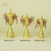 Gold Color Metal Sports Trophy Cup 